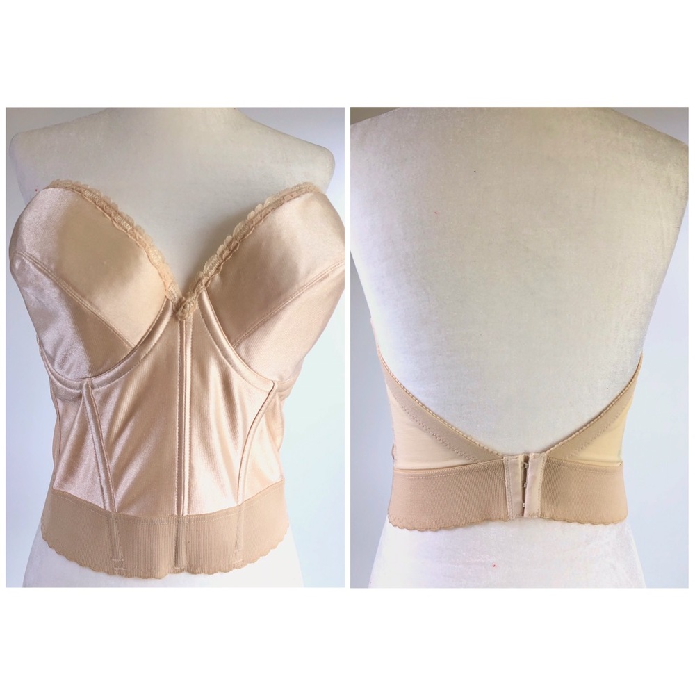 VINTAGE low back bustier - Picture 2 of 8